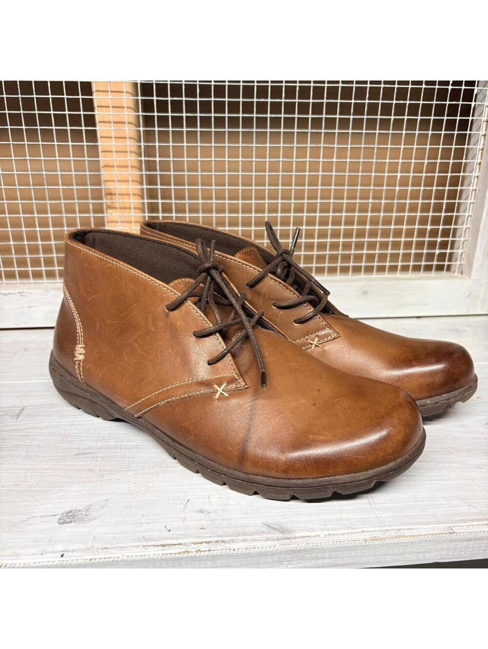 Dr. Scholls Women's Ankle Boots Size 8.5 Brown Leather